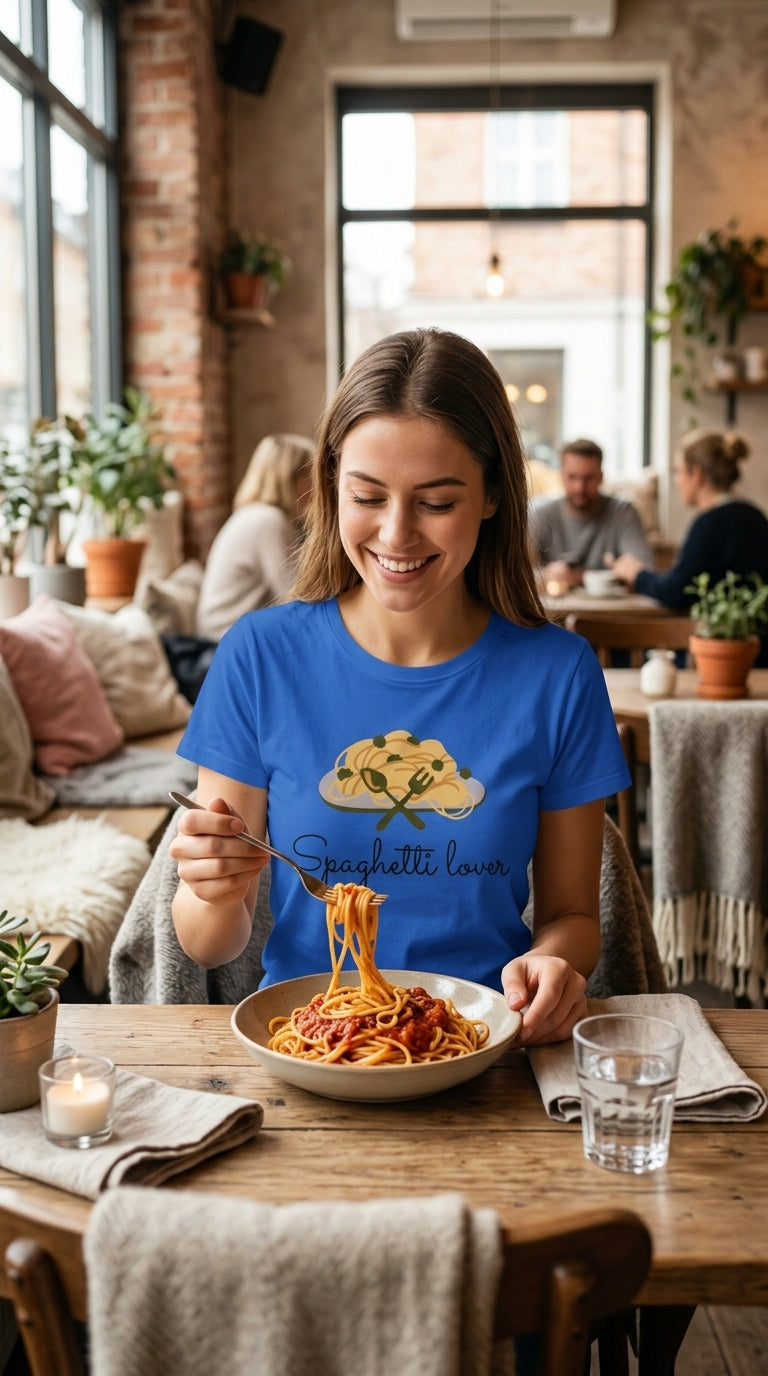 Damen T-Shirt "Spaghetti Lover"