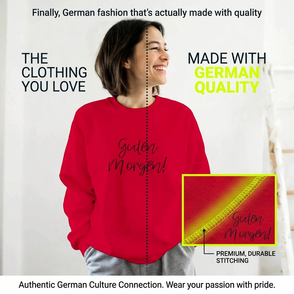 Damen Hoodie "Good Morning - Guten Morgen"
