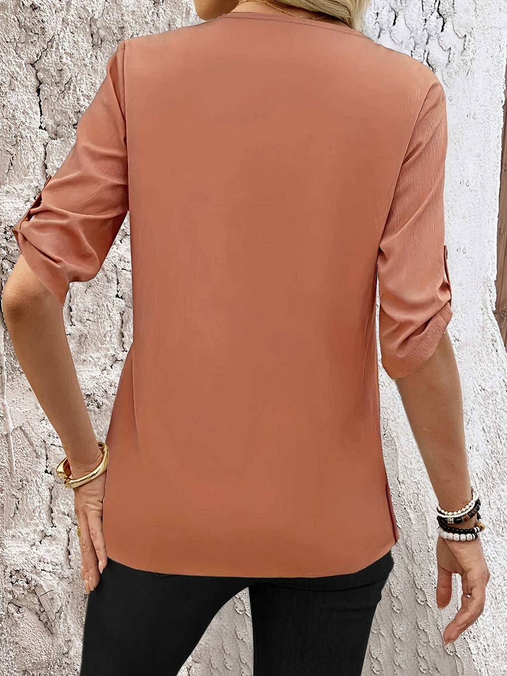 Temperament Loose Woman Shirt Fashion Casual Blouse Elegant long Sleeve Woman Shirt Holiday Weekend Top